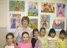 Анна Борисовна и дети